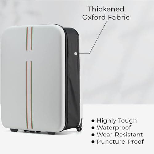 zenggp Expandable Carry-On Luggage, Collapsible Suitcase — view 2