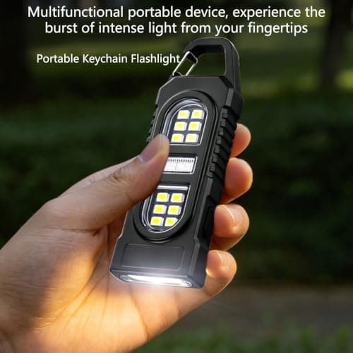 CAZSTYK Keychain LED Rechargeable Multi-Setting Bag Clip — view 4