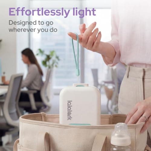 lalalark 7-in-1 Baby Bottle Brush Set, BPA Free Silicone Baby Bottle Cleaning Kit with No Scratch Dual-Headed Brush, Nipple Brush,Soap Dispenser & Drying Rack,Travel Cleaner Set with Storage Case,Mint — view 3