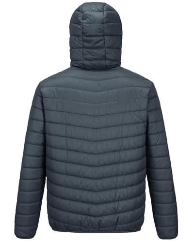 Outdoor Ventures Men's Winterjacket Water Resistant Hooded Puffer Jacket — view 2