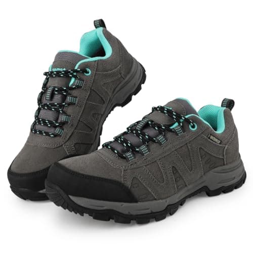 riemot Women's Hiking Shoes, Low Cut Trekking Shoes for Outdoor Walking