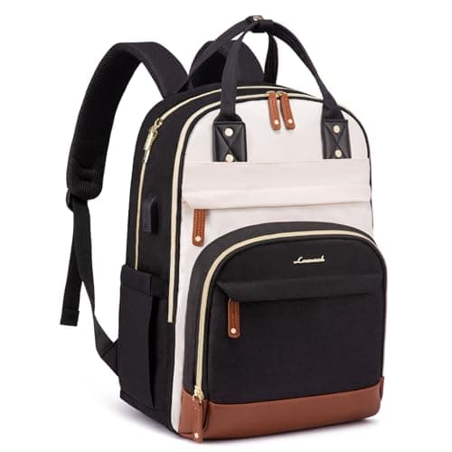LOVEVOOK Laptop Backpack Women 15,6 inch, Waterproof Rucksack Bag