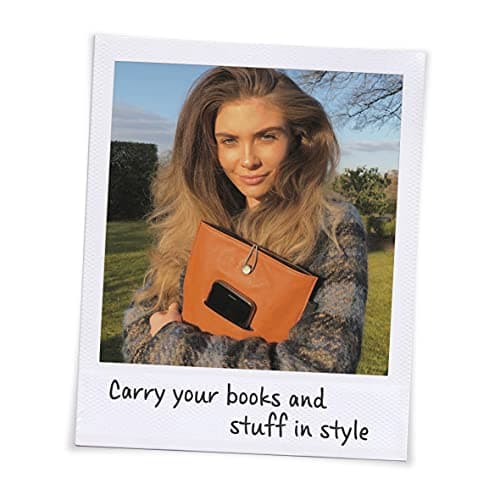 Bookaroo Books & Stuff Pouch Brown — view 2