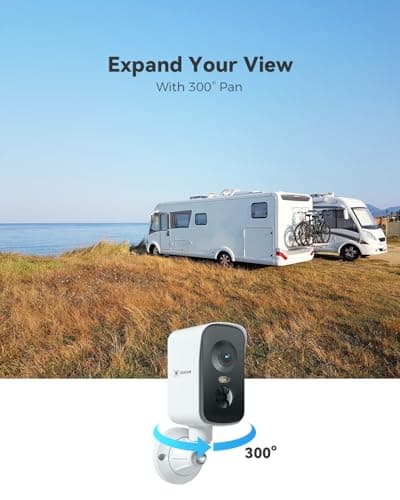 COCOCAM 4G Portable Magnetic No Wifi Security Camera Wireless — view 3