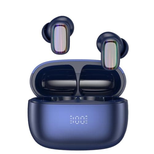 Conyat AI Language Translation Earbuds, Bluetooth 5.4 Translator Headphones, 40H Ear Buds, 7 Translation Modes Ideal, Blue