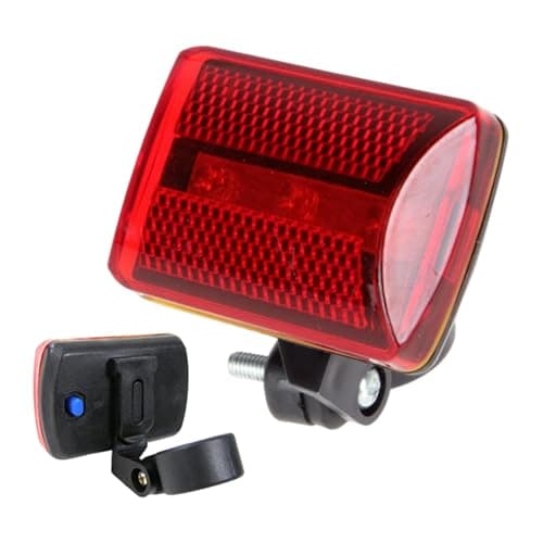 Bike Tail Light - Quick-Release LED for Night Riding | Battery-Powered Flashing with Safety Design, Dirt Biking Scooter Stroller Accessory, Kids Adults Men Women Cycling Gear for Outdoor Travel