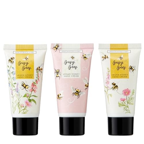 Heathcote & Ivory Hand Cream 3x 30ml, Vegan Honey — view 2