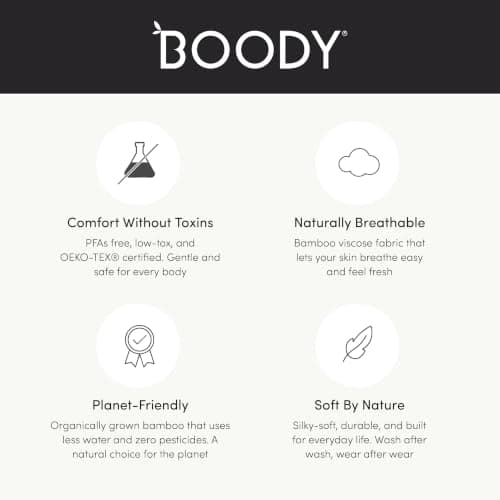 Boody Women's Base Layer Leggings | Organic Bamboo Womens Loungewear | Seamless Activewear for Women Black — view 6