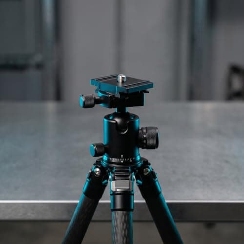 FUNNETOYU Camera Tripod Quick Release Plate with Alloy and Plastic Construction, Portable Mounting Adapter for Dslr Cameras and Projectors, for Video Shooting, Black, 2.1x1.7 Inch — view 6