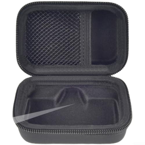 Protective Carry Case for Anker for nano 621 and iWALK for battery Pack - Waterproof Hard Shell Organizer with Zipper - Black 10.5cm(Black)