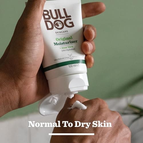 BULLDOG SKINCARE Original Face Moisturiser For Men, With Aloe Vera, 100ml — view 4