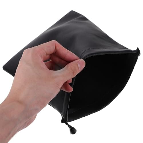 Zerodeko Headphone Portable and Storage Bag with Capacity Big Waterproof Pu Material, Protective Headphone Pouch Case for Earphones for Travel and Daily Use — view 4