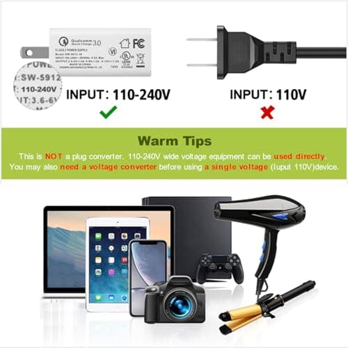 Plug Adapter 3 Pack, US to UK Travel Plug Adapter, HITRENDS Plug Adapter 3 Pin to 3 Pin UK plug Type G US to UK, Black — view 4