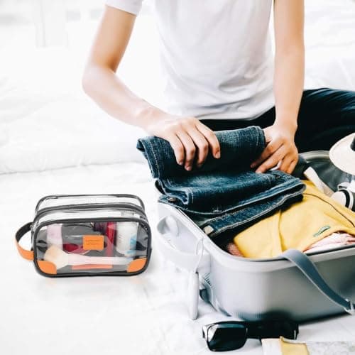 Lermende Mens Toiletry Bag Clear Wash Bag Waterproof Travel Toiletry Bag — view 6