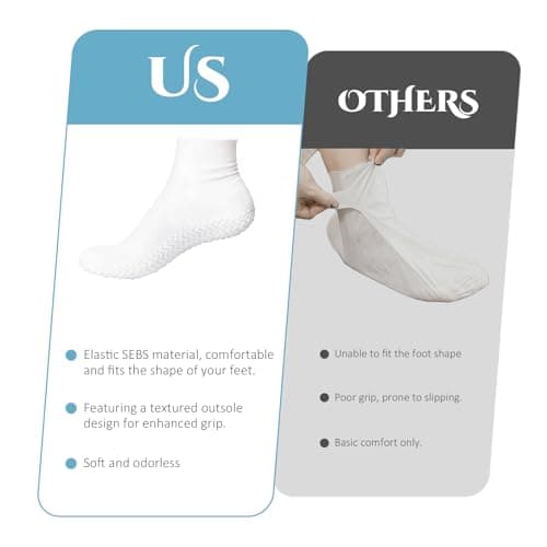 JTENGYAO 2 Pairs Verruca Socks for Swimming Waterproof Non Slip Swim Socks — view 3