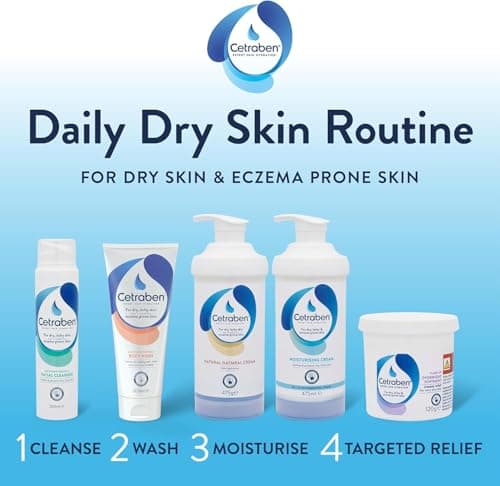 Cetraben Natural Oatmeal Cream, For Dry, Itchy & Eczema-Prone Skin, 190g — view 6