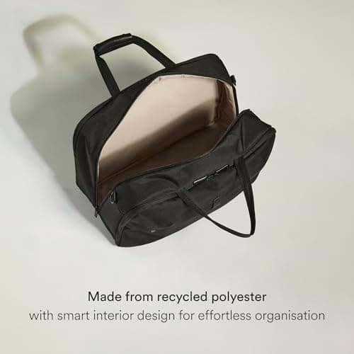 ANTLER Urban Light Overnight Travel Bag, Black, Cabin Underseat, 28x45x20cm — view 5