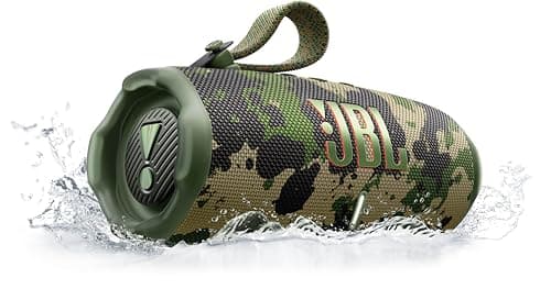 JBL Charge 6, Wireless Portable Bluetooth Speaker, Camouflage