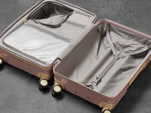 Rock Primrose Medium 62L Hard Shell Suitcase - Purple — view 4