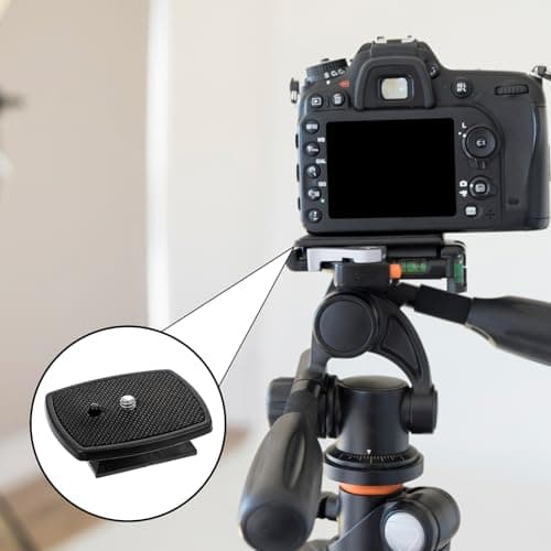 Tripod Quick Release Plate, Universal Tripod Camera Mount Adapter — view 2
