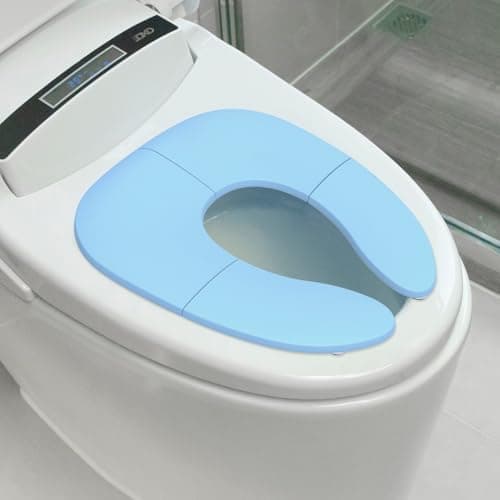 Ram® Kids Childrens Folding Potty Training Toilet Seat Travel Toilet Seat with Suction Cups — view 2