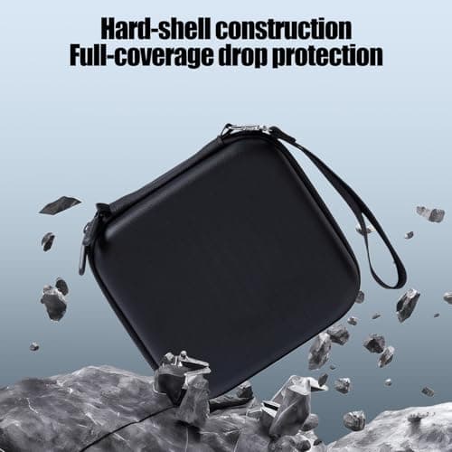 Mini Carrying Case Camera Storage Bag Compatible for DJI Osmo Nano (Black) — view 2