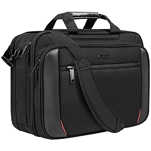EMPSIGN 17.3 Inch Laptop Bag Briefcase for Men Women Shoulder Messenger Bag