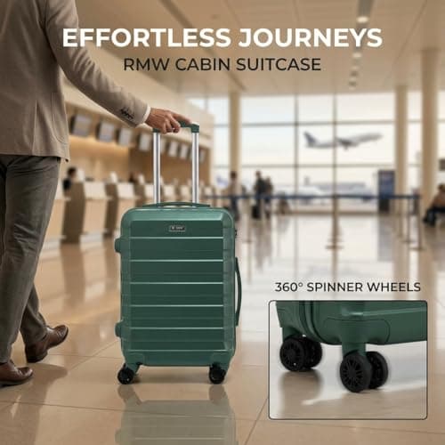 RMW Cabin Suitcase 20 inch Carry On Luggage Hard Shell Trolley — view 2