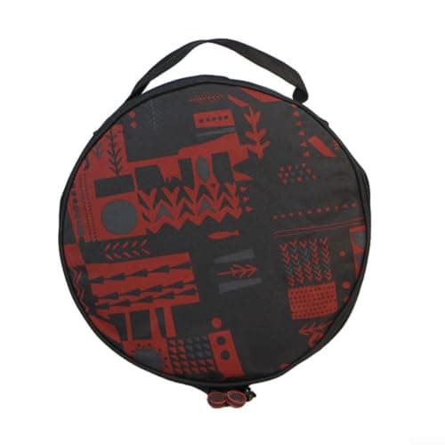 Posheliox Camping Cookware Carrier for Outdoor Pot Holder Bag, Portable Frying Pan Storage Pouch with Pearl Cotton Protection, Compact Tote for Hiking Picnic Travel