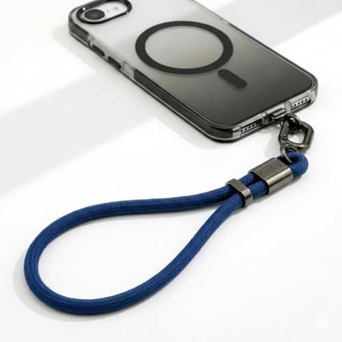 RATASK Upgraded Adjustable Wrist Strap Lanyard, Rope Lanyard Wrist Strap for Mobile Phones, Cameras, Keyring,Phone Accessory Pendant (Navy) — view 2