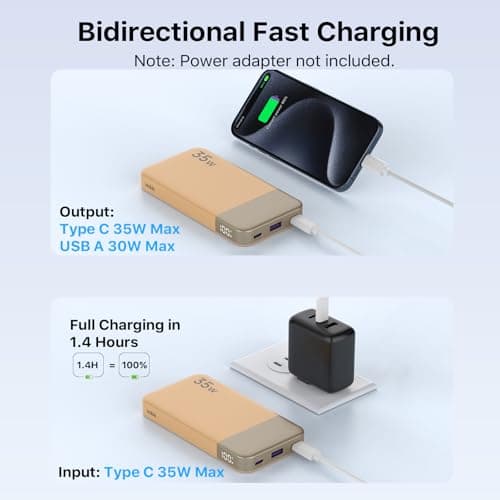 NOBIS Power Bank 35W 10000mAh Portable Charger — view 3