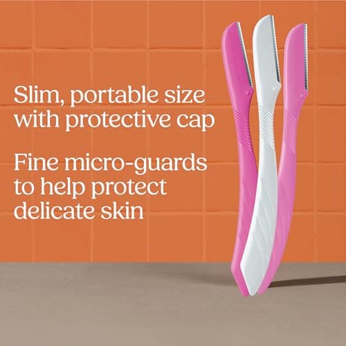 Wilkinson Sword Intuition Eyebrow Shaper Razor for Women, 3 Beauty Tools — view 6