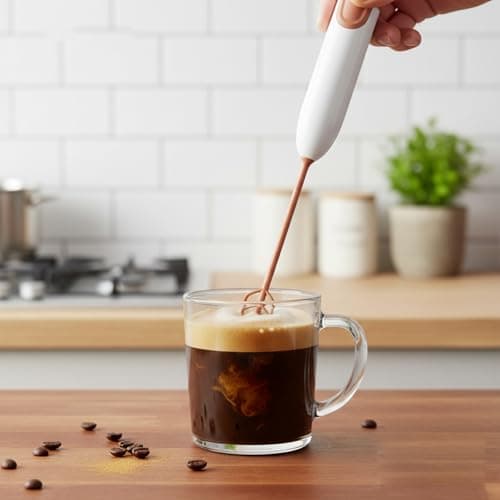 Faroby Formula Mixer, Handheld Milk Powder Electric Stirrer with 2 Detachable Wands, Food-Grade PP Portable Drink Mixer for Bottles & Cups, Battery Not Included, White, Stirrers Electric — view 6