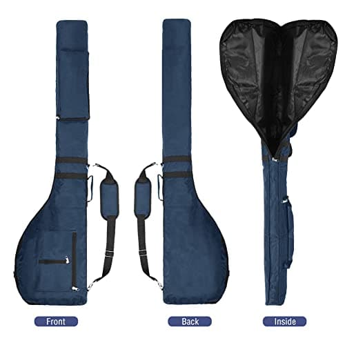 Number-one Golf Club Bag, Portable Foldable Golf Club Travel Bag for 8-10 Golf Clubs, Waterproof Mini Carry Golf Bags for Women, Men (Blue) — view 3