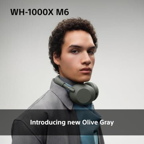 SONY WH-1000XM6 Flagship Noise Cancelling Over-Ear Wireless Bluetooth Headphones, Signature Hi-Res Sound, Comfort, Foldable Design, Durable Case, 30 HR Battery NC On, iOS & Android – Black — view 3