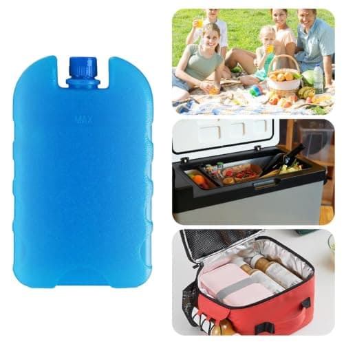 Reusable Thermal Chilling Cassette For Air Coolers & Portable Cold Compress Pack, Freezable Refrigeration Insert Accessory Compatible With Coolers For Beach, Camping, Fishing & Road Trips — view 4