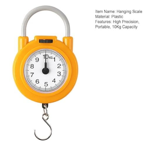 Portable Hanging Spring Scale 10kg Mechanical Luggage Travel Kitchen Scale — view 5