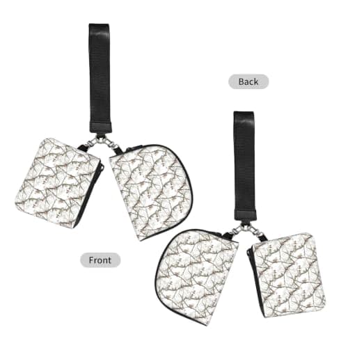 White Trees Camo Print Wrist Strap Outdoor Sports Bag Unisex Fitness Accessory Running Travel Gift — view 2