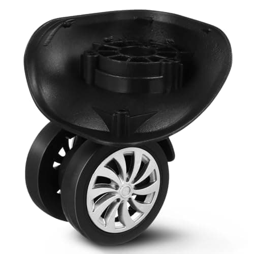 Toddmomy 4pcs Universal Wheel Universal Luggage Wheels Luggage Swivel Wheels Luggage Caster Wheels Swivel Caster Spare Repair Kit Replacement Wheel Suitcase Substitute To Rotate