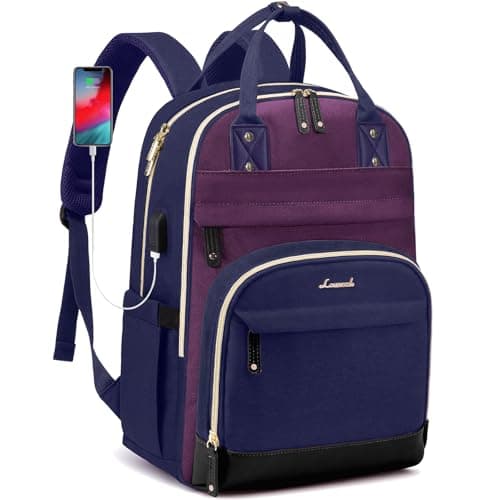 LOVEVOOK Laptop Backpack for Women, Waterproof 15.6 inch Work Bag Womens