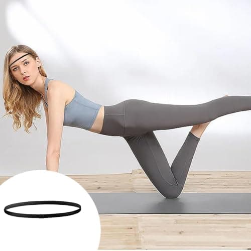 Workout Headband - Silicone Elastic Sports Hair Band | Non Slip Sweat Wicki — view 2