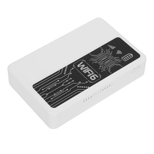 GOWENIC Pocket 4G WiFi Mobile Hotspot for Travel (White) — view 3