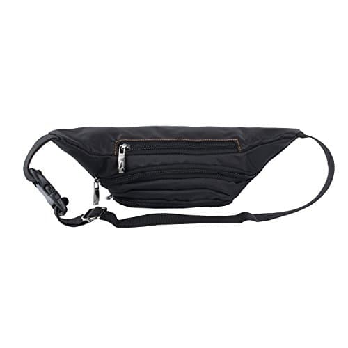 Bumbags and Fanny Packs for Running Hiking Waist Bag Outdoor Sport Hiking Waistpack for Men Women (Black) — view 5