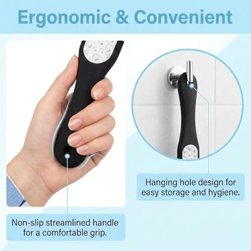 Double Sided Stainless Steel Foot File Callus Remover for Hard Dry Skin — view 5