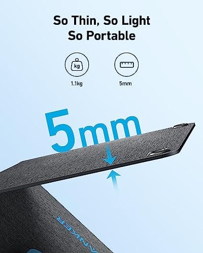 Anker Solix PS30, 30W Foldable Portable Solar Panel, IP65 Waterproof — view 5