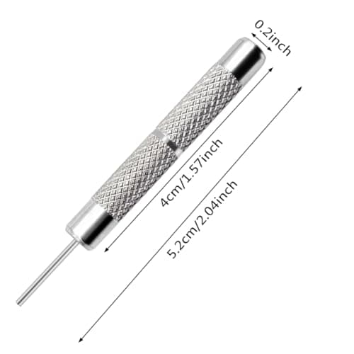 6 Pieces SIM Card Removal Tool, Sim Card Tray Opening Tool Eject Pins Needle Opener Ejector Compatible with All iPhone Apple iPad HTC Samsung Galaxy Cell Phone Smartphone Watch Chain Link Remover — view 3