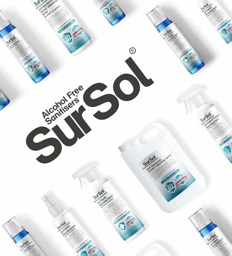 SurSol Travel Sanitising & Disinfectant Kit, 3 x 75ml, clear — view 2