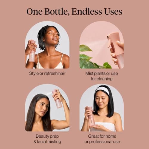 Kitsch Fine Mist Spray Bottle for Hair 150 ml - Terracotta — view 6