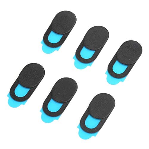 SIXRUN Webcam Cover Privacy Sticker, 6-Pack Thin