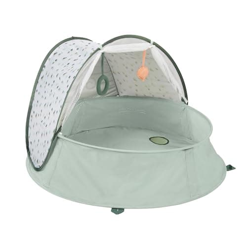 Babymoov Aquani Pop Up Baby Beach Tent & Paddling Pool - Anti-UV Sun Protection UPF 50+, Provence